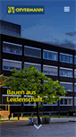 Mobile Screenshot of oevermann.com