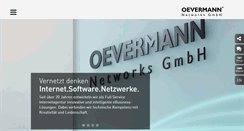 Desktop Screenshot of oevermann.de
